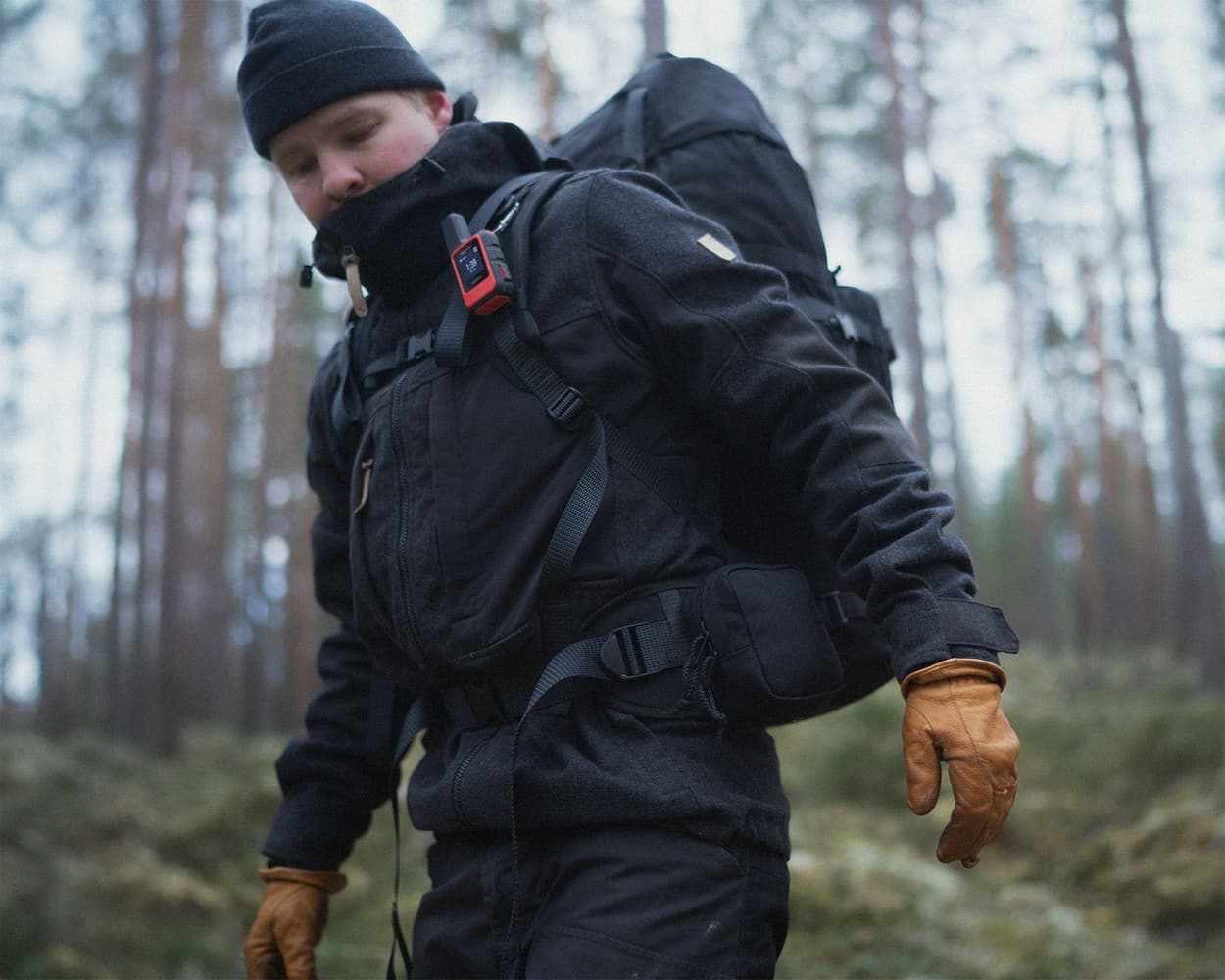 Zipped GP pouch 2x2 säilytyspussi, Black, view: 9