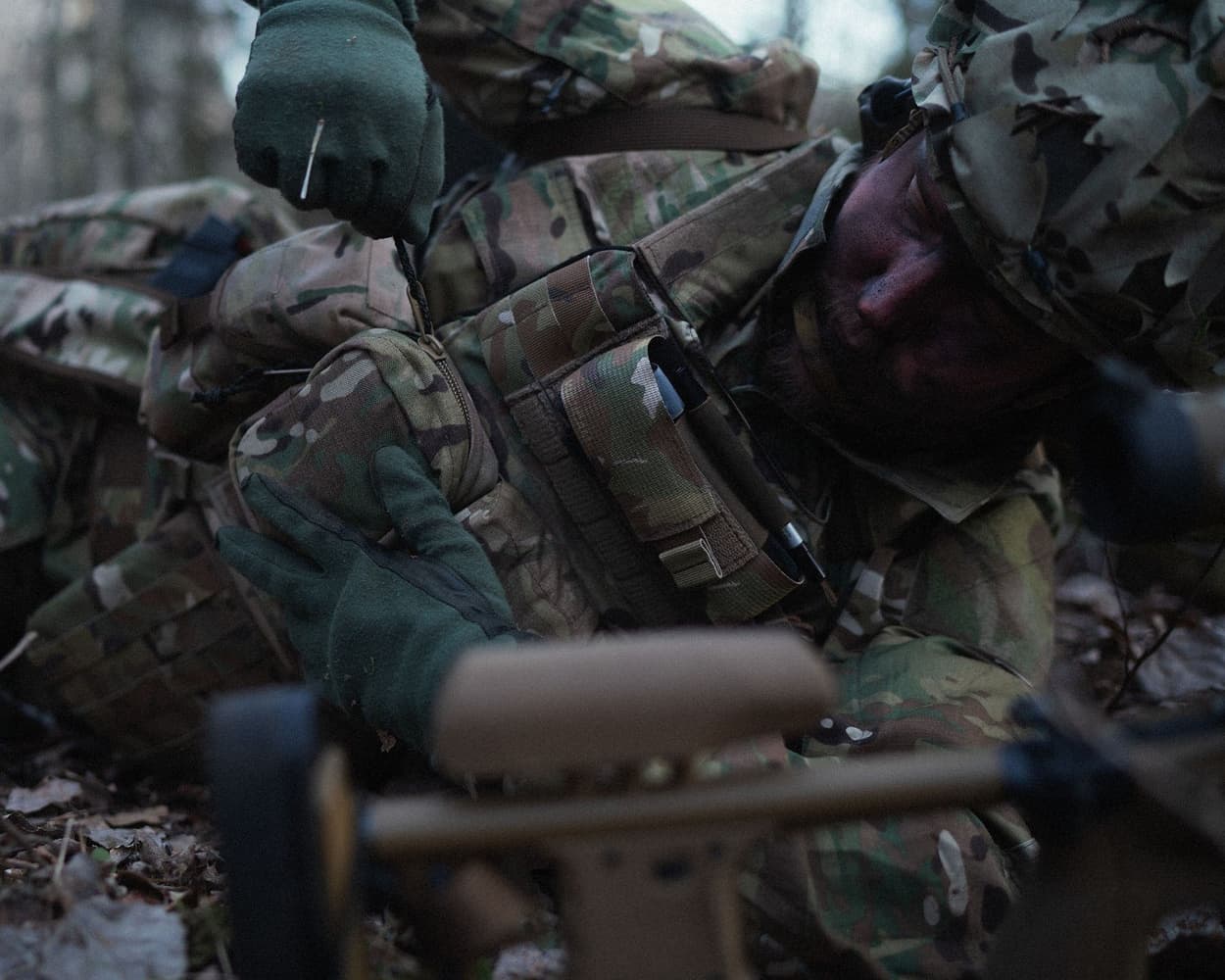 Zipped GP pouch 2x2 säilytyspussi, Black, view: 7