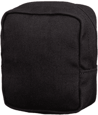 Zipped GP pouch 2x2 säilytyspussi, Black - view: 0