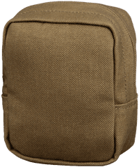 Zipped GP pouch 2x2 säilytyspussi, Brown - view: 0
