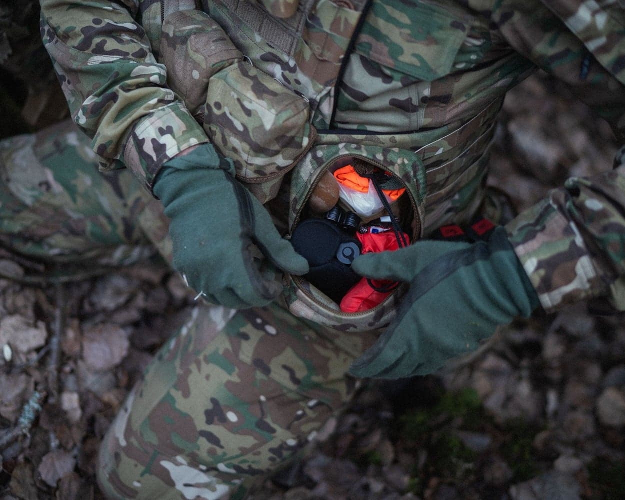 Zipped GP pouch 3x3 säilytyspussi, Green, view: 7