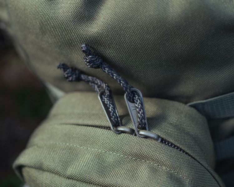 Zipped GP pouch 3x3 säilytyspussi, Brown, view: 5