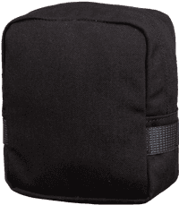 Zipped GP pouch 3x3 säilytyspussi, Black - view: 0