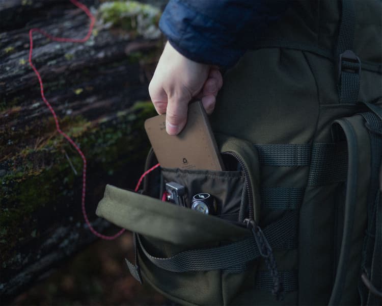 Zipped GP pouch 3x3 säilytyspussi, Green, view: 8