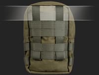 Zipped GP pouch 3x4 säilytyspussi, Brown - view: 2