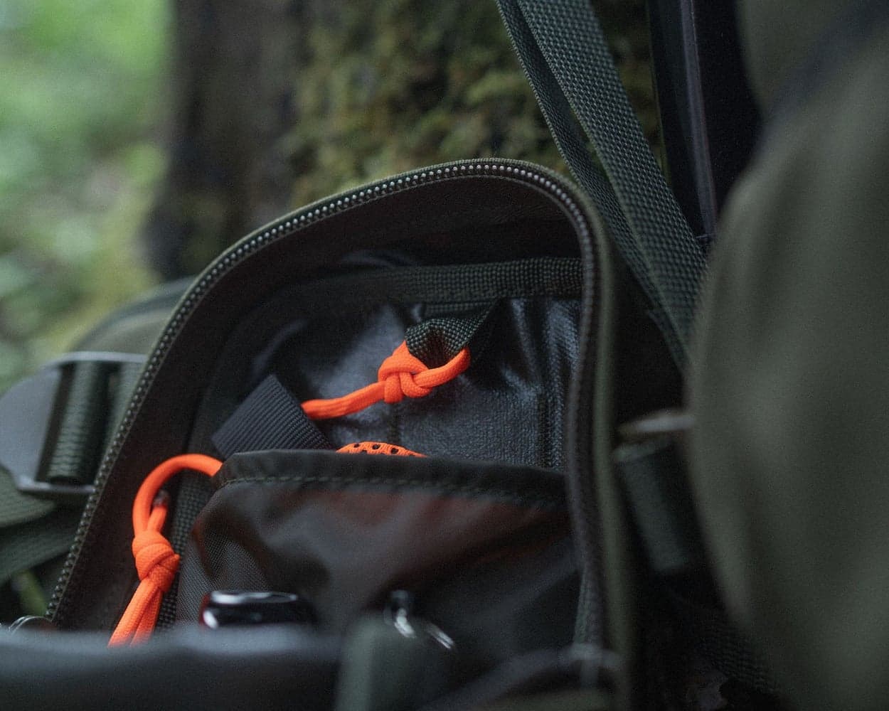 Zipped GP pouch 3x4 säilytyspussi, Brown, view: 4