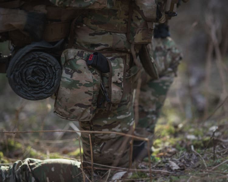 Zipped GP pouch 3x4 säilytyspussi, Green, view: 8