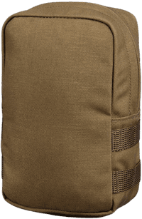 Zipped GP pouch 3x4 säilytyspussi, Brown - view: 0