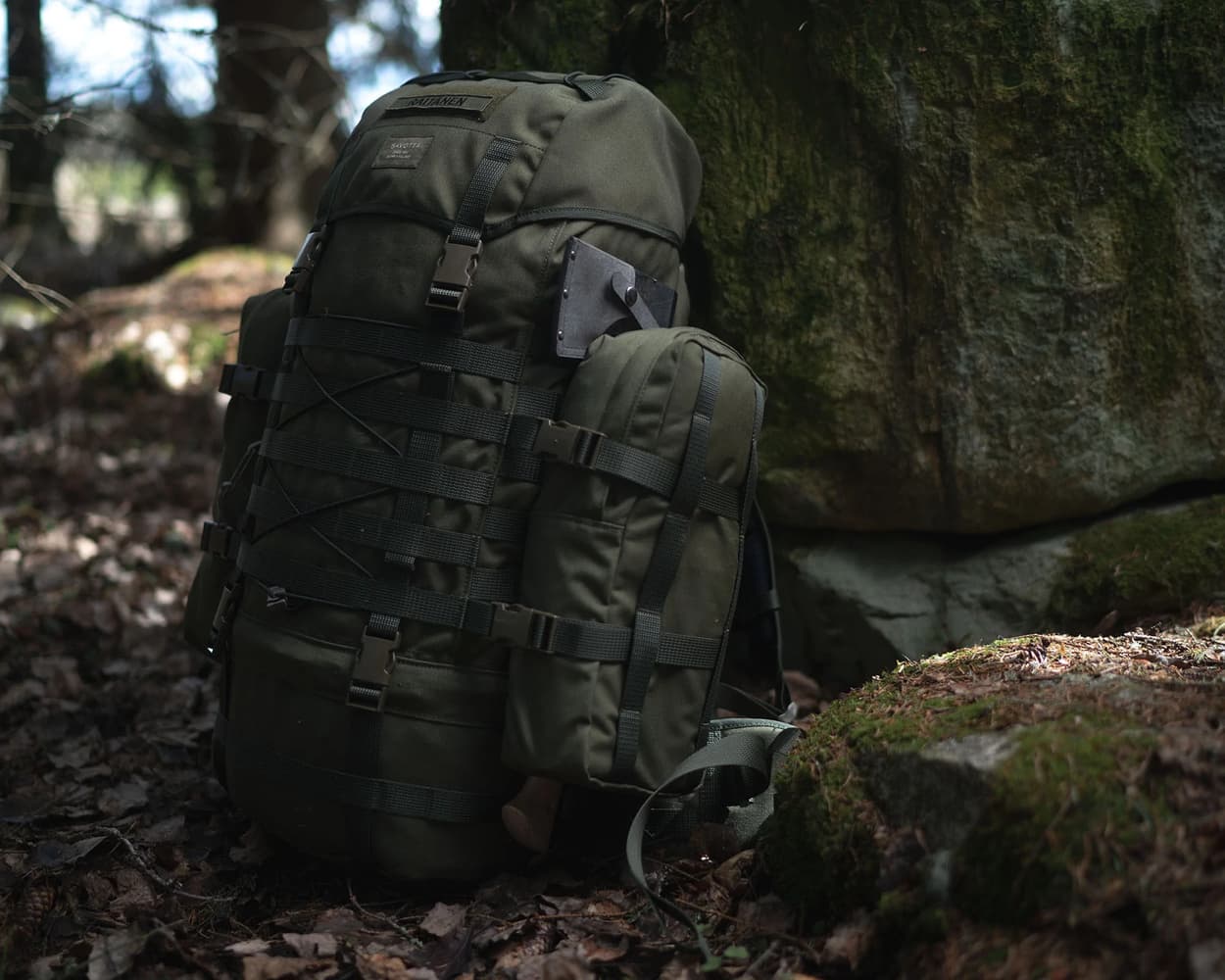 Jääkäri Backpack L reppu, ruskea, view: 2