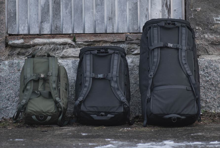 Keikka Backpack Harness olkahihnat, ruskea, view: 5