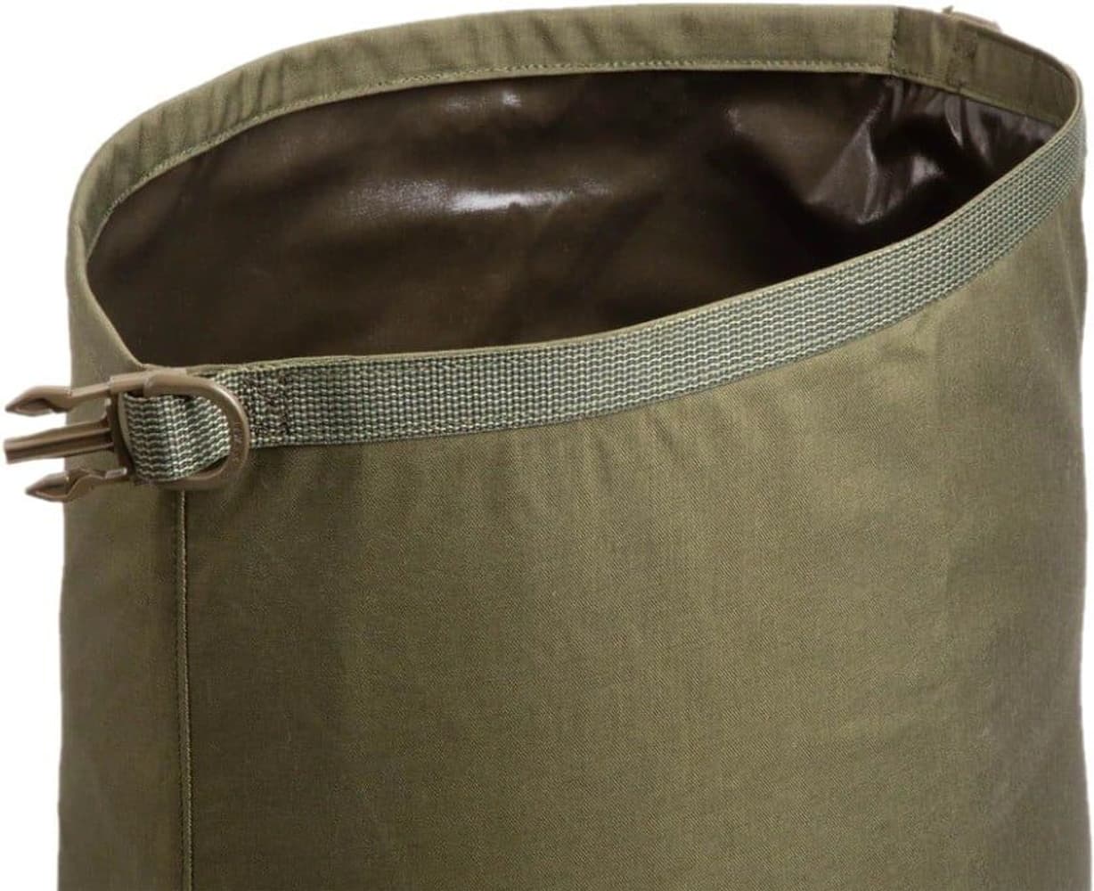 Rolltop Stuffsack 500D pakkauspussi, 40L, vihreä, view: 1