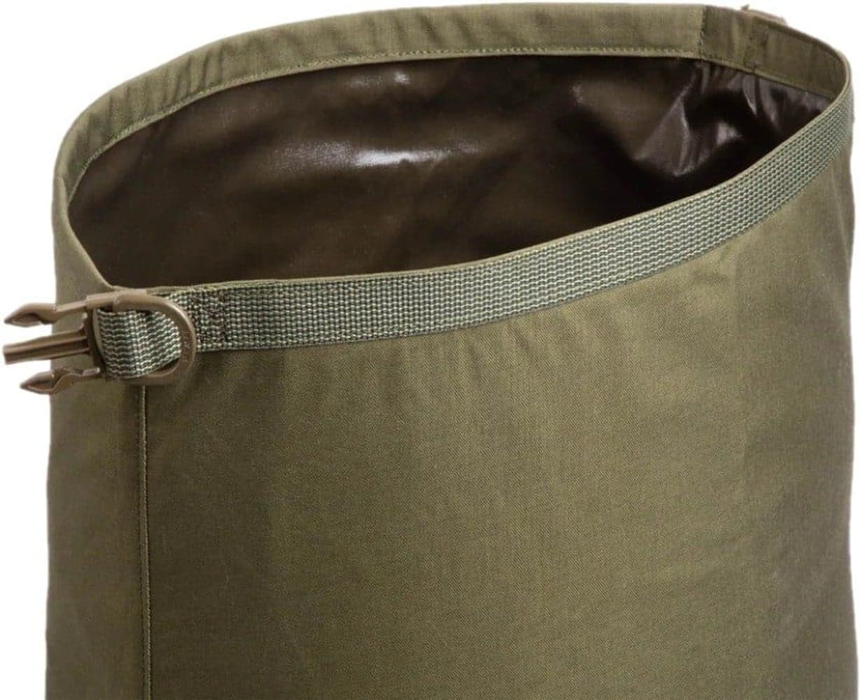 Rolltop Stuffsack 500D pakkauspussi, 60L, vihreä, view: 1