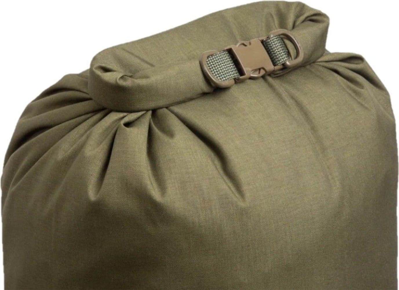 Rolltop Stuffsack 500D pakkauspussi, 80L, vihreä, view: 2