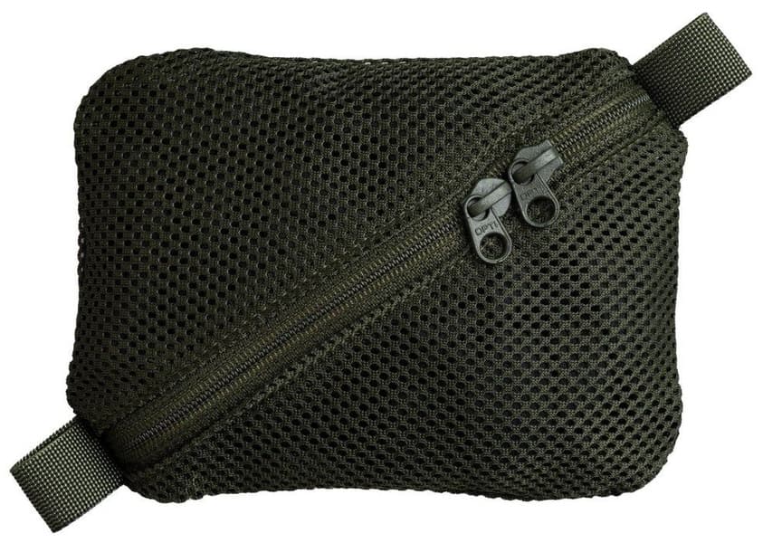 Trinket Pouch, 15x20 cm Hook Back, Green, view: 0