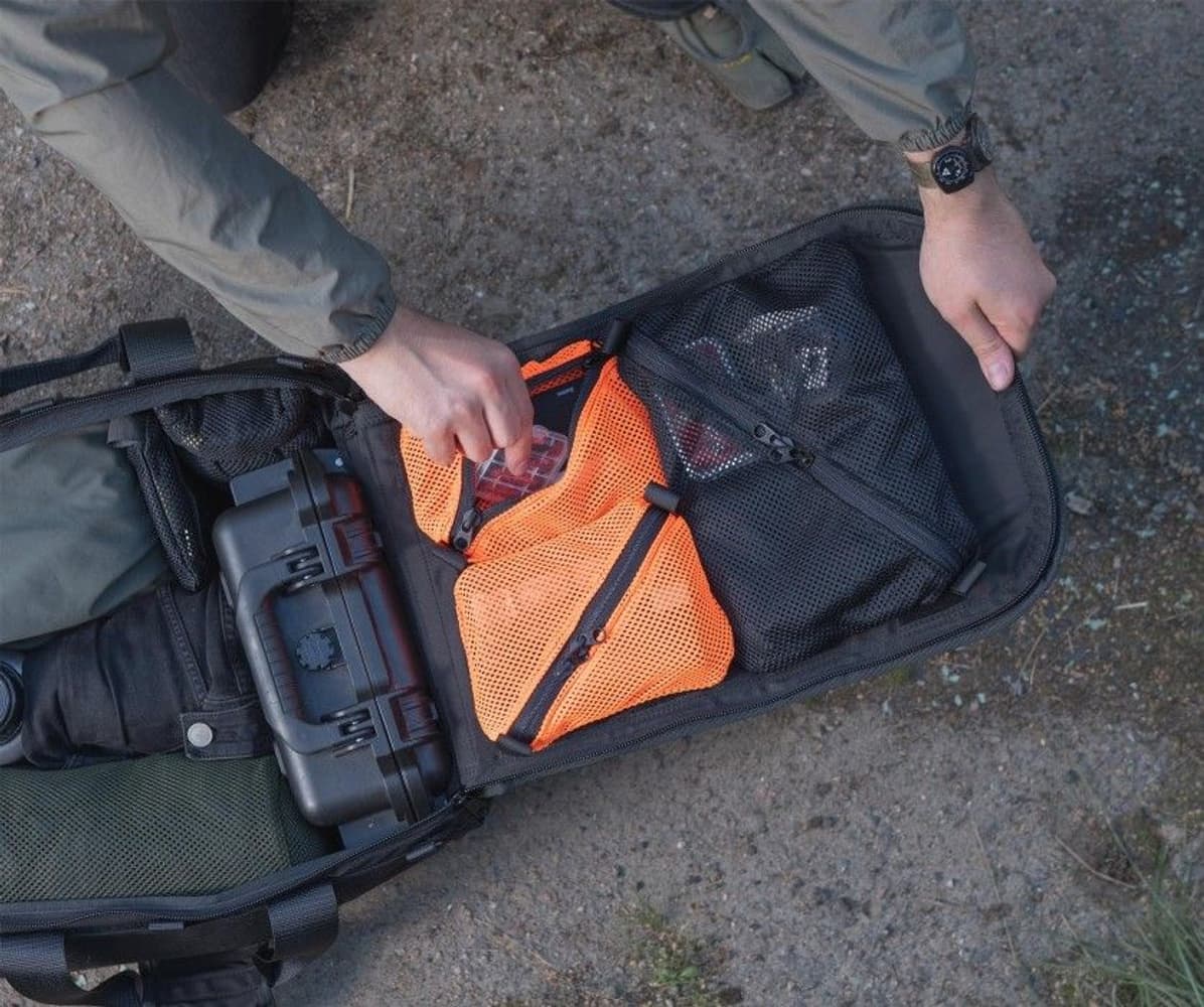 Trinket Pouch, 15x20 cm Hook Back, Green, view: 2