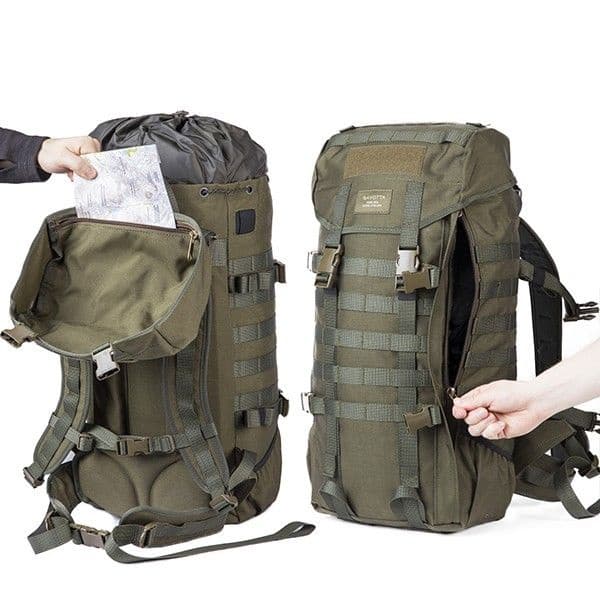 Jääkäri M -reppu 22+8 l camo, view: 3