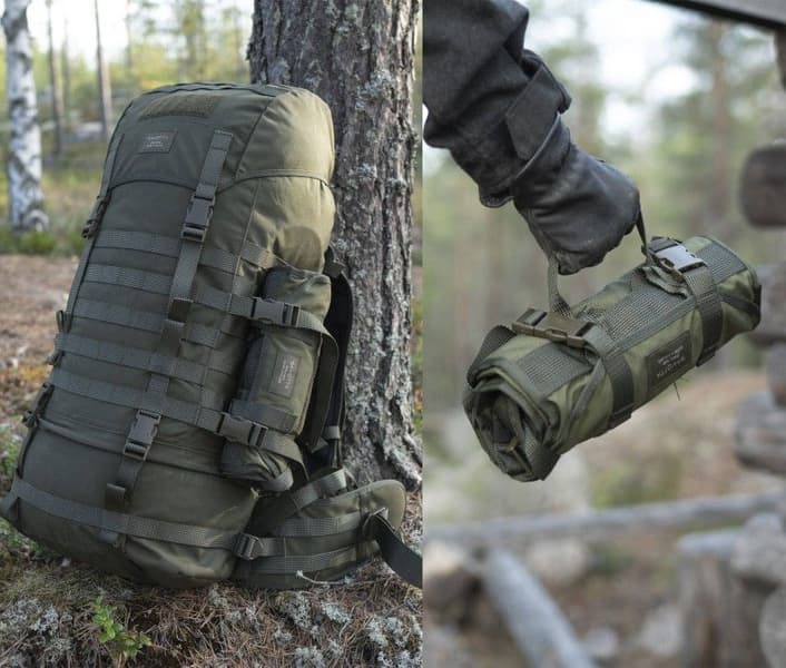 Jääkäri S -päiväreppu 20 l camo, view: 2