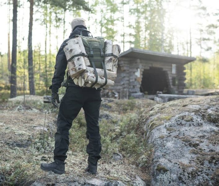 Jääkäri S -päiväreppu 20 l camo, view: 3