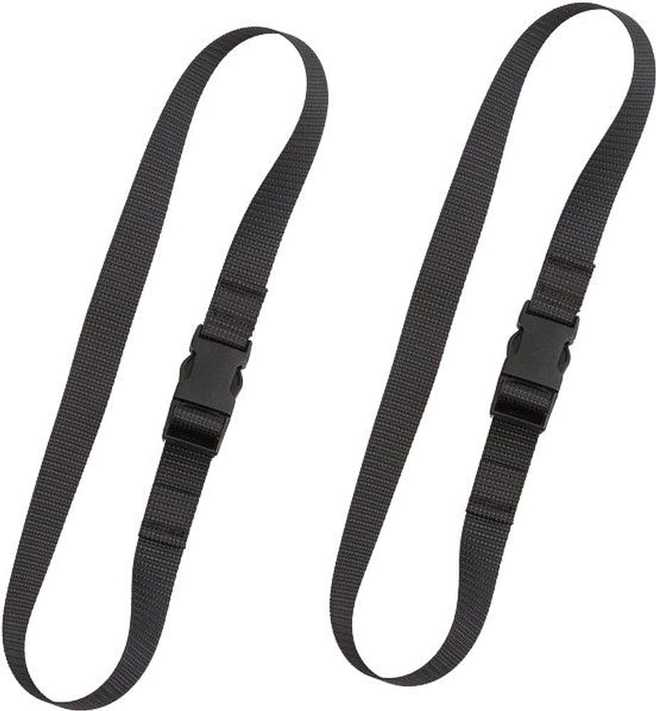 Pack straps SR buckle 80 cm pakkaussoljet 2 kpl, musta, view: 0