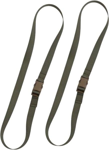 Pack straps SR buckle 120 cm pakkaussoljet 2 kpl, vihreä, view: 0