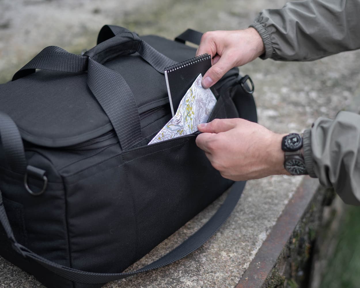 Keikka laukku, 30 L, ruskea, view: 7