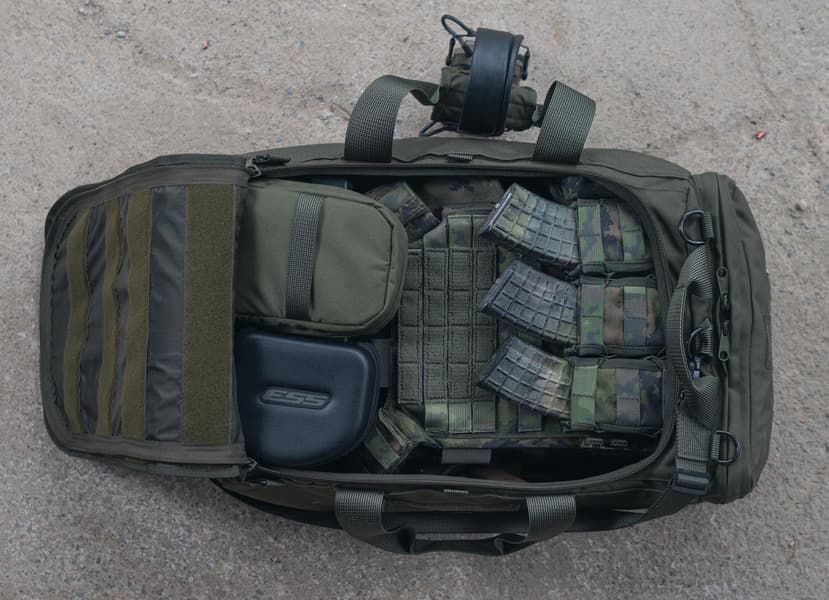 Keikka laukku, 50 L, ruskea, view: 7