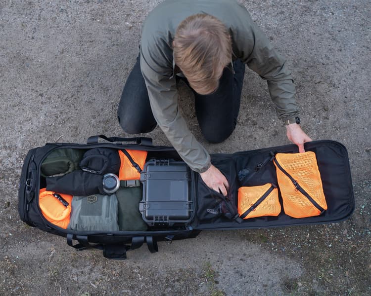 Keikka laukku, 80 L, ruskea, view: 7