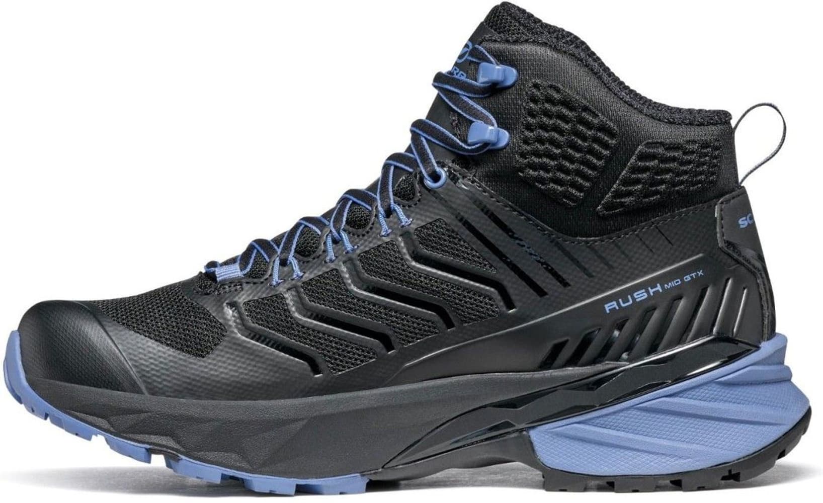 Rush Mid GTX naisten vaelluskengät, Black/Provence, view: 2