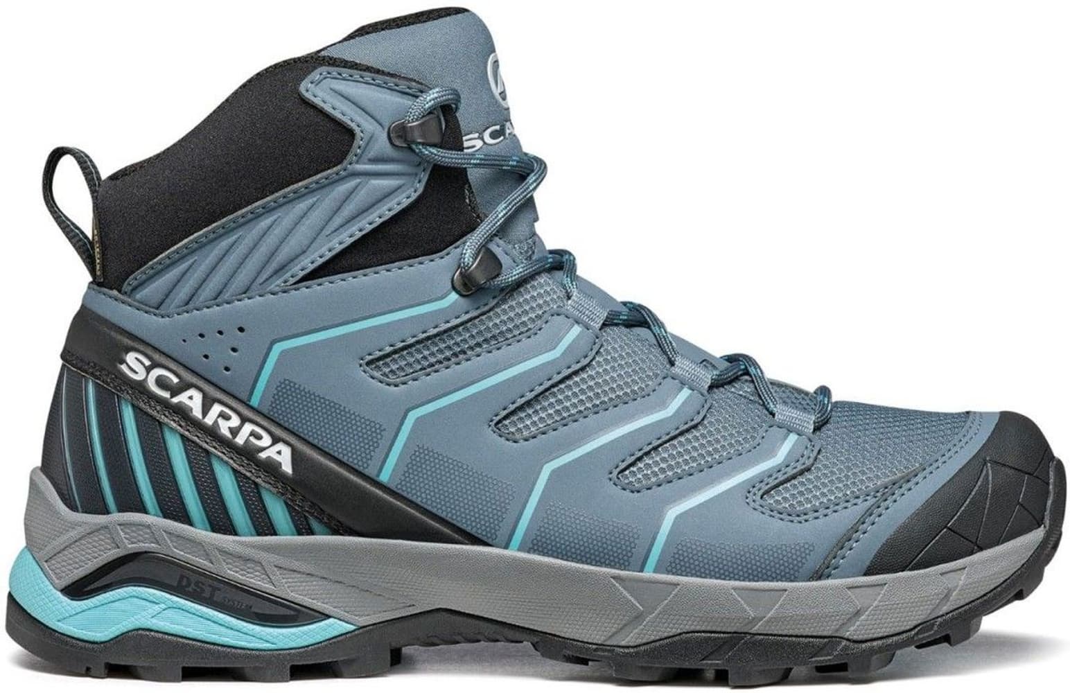 Maverick Mid GTX naisten vaelluskengät, Storm Gray/Aqua, view: 1