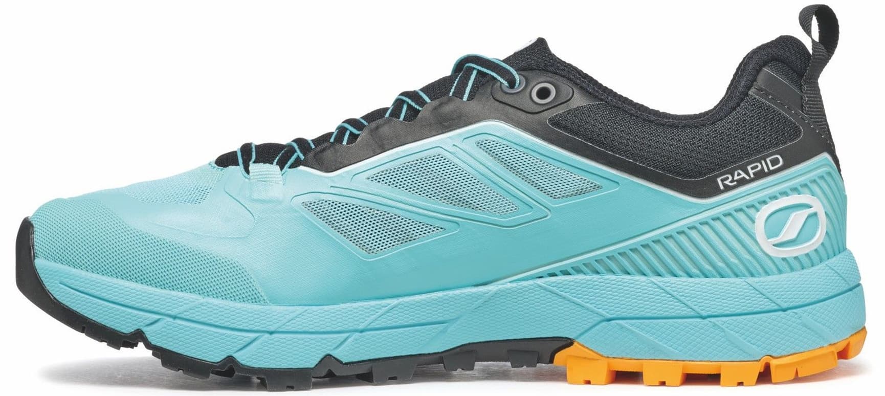 Rapid ARSA naisten kiipeilykengät, Aqua/Sunny Orange, view: 4