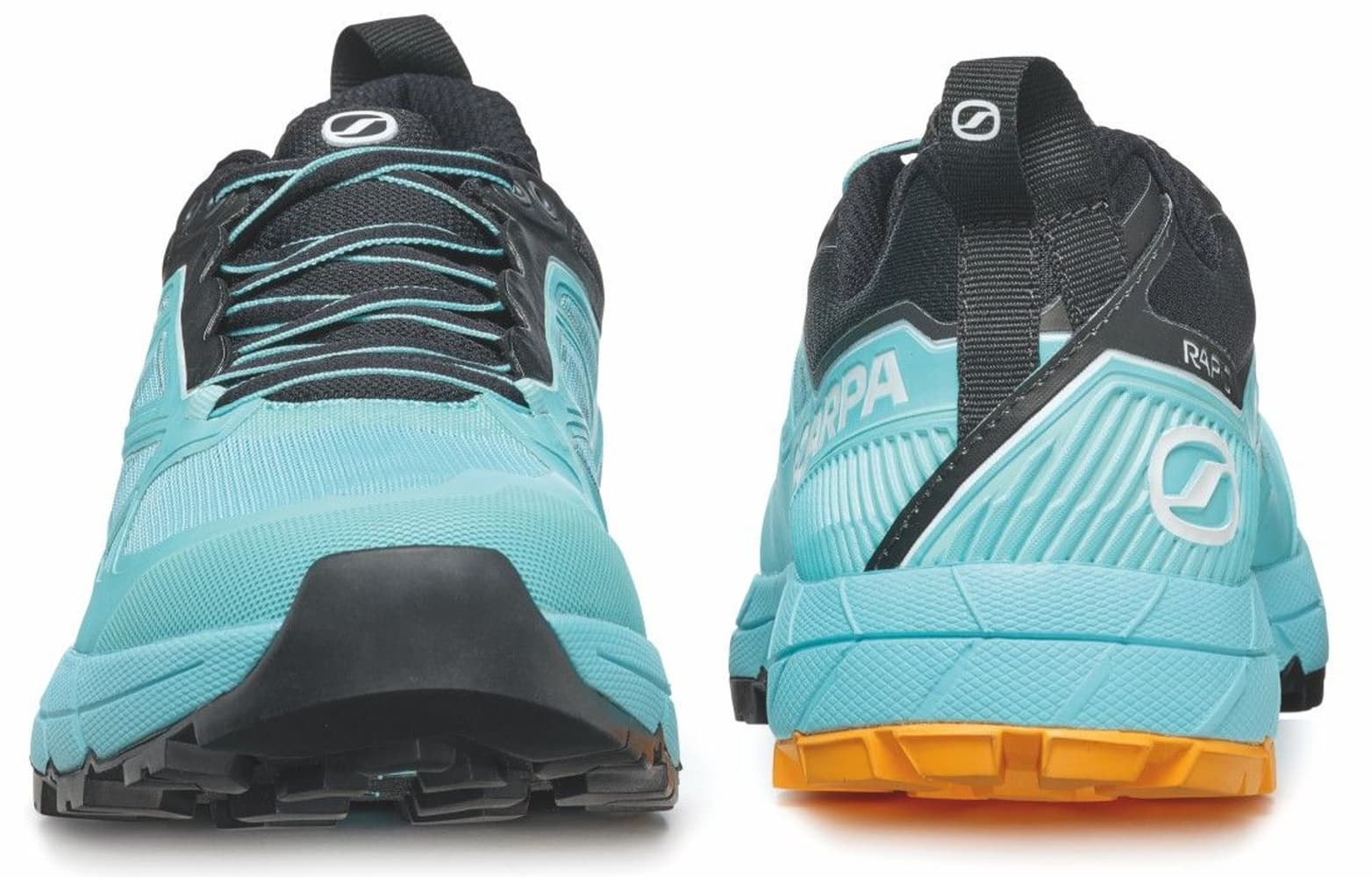 Rapid ARSA naisten kiipeilykengät, Aqua/Sunny Orange, view: 2