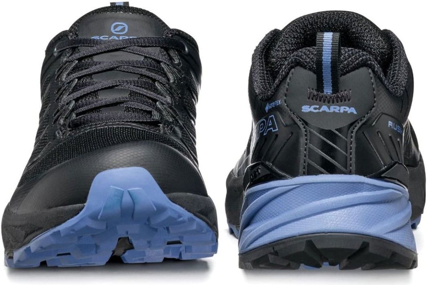 Rush GTX naisten vaelluskengät/juoksukengät, Black/Provence, view: 3