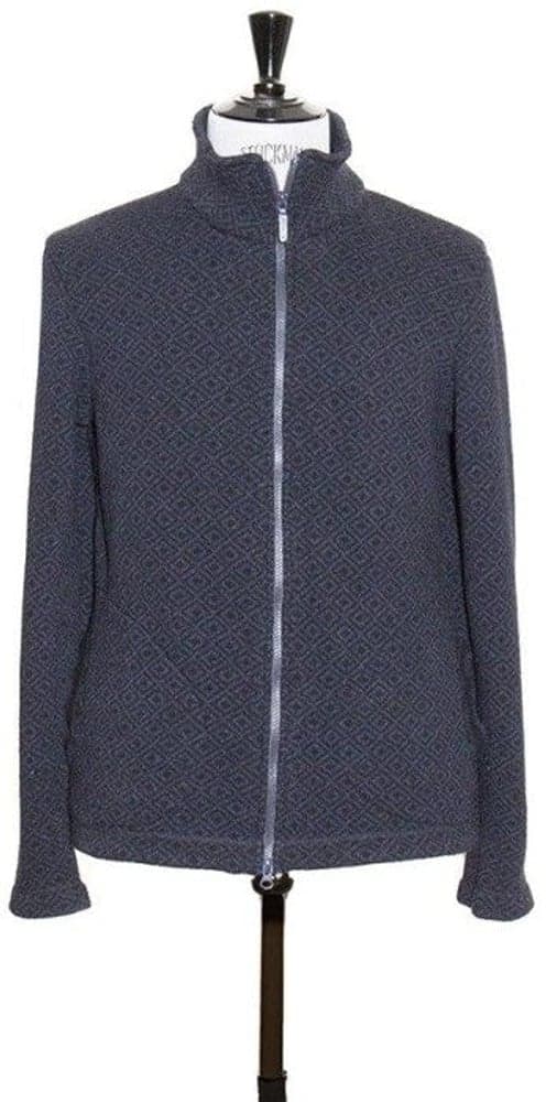 Sätila Granit Zip Jacket villatakki, musta/harmaa, view: 1
