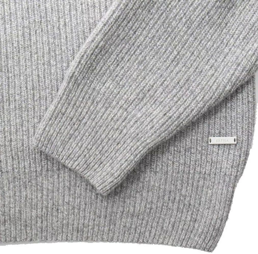 Sätila Surteby Polo Sweater naisten pooloneule, harmaa, view: 2