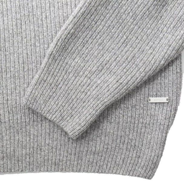 Sätila Surteby Polo Sweater naisten pooloneule, harmaa, view: 2