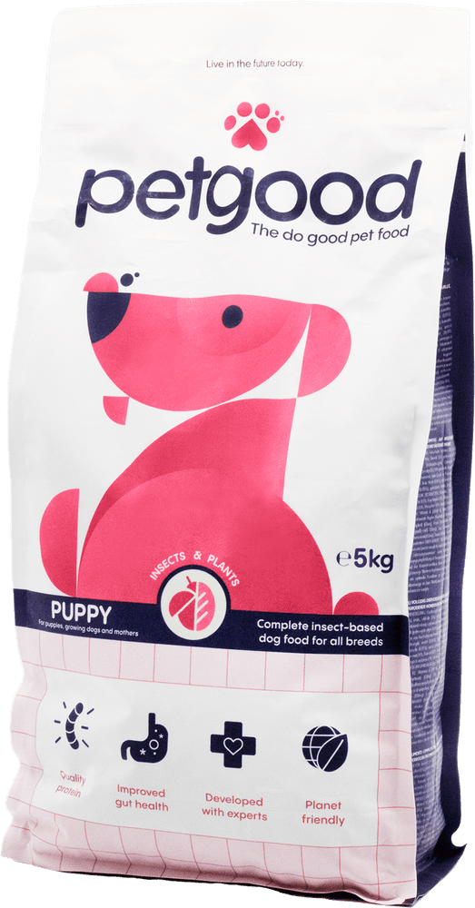 hyönteispohjainen ruoka kasvaville koirille, 5 kg, view: 0