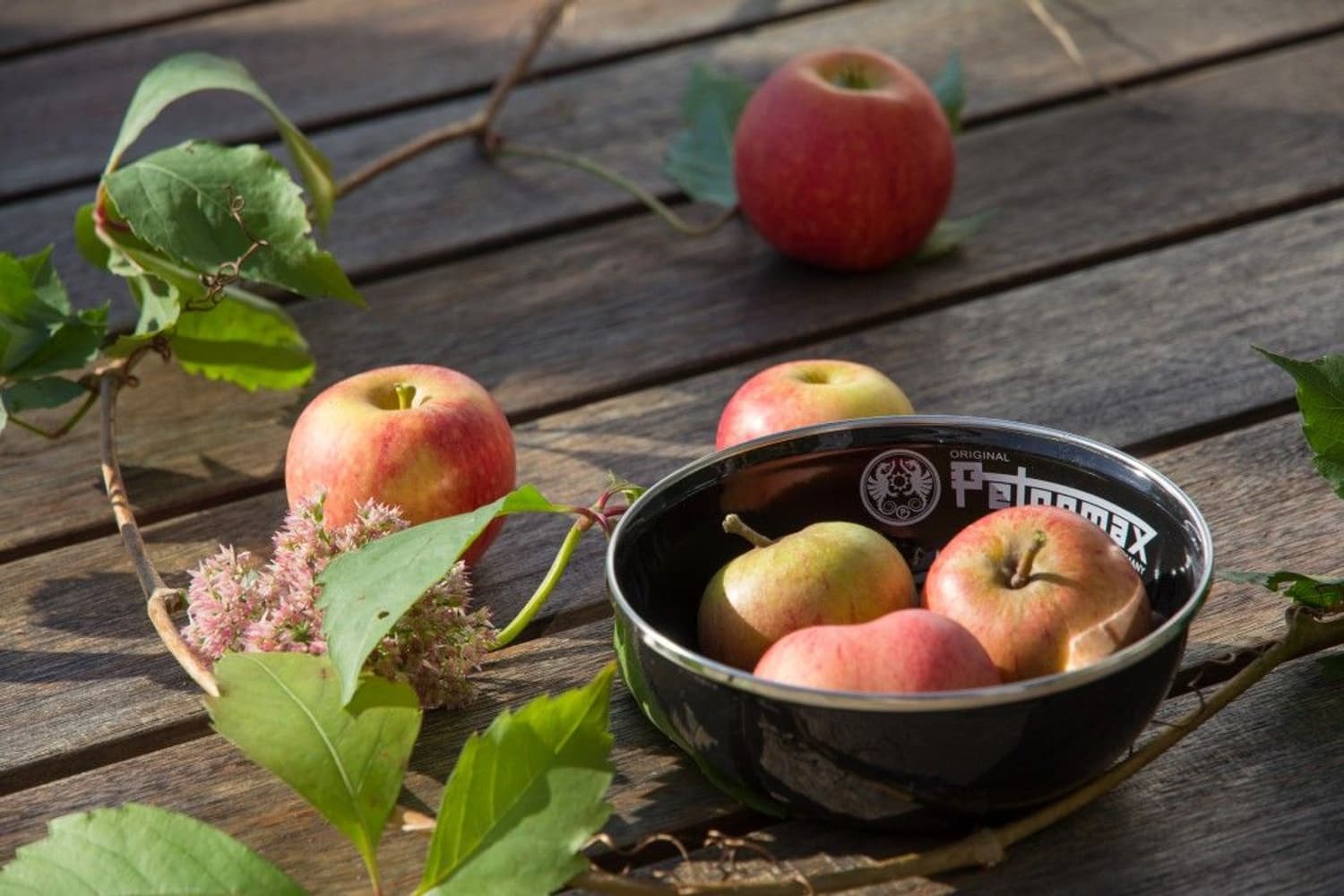 Enamel Bowls 600 ml Black 2-pack, view: 2