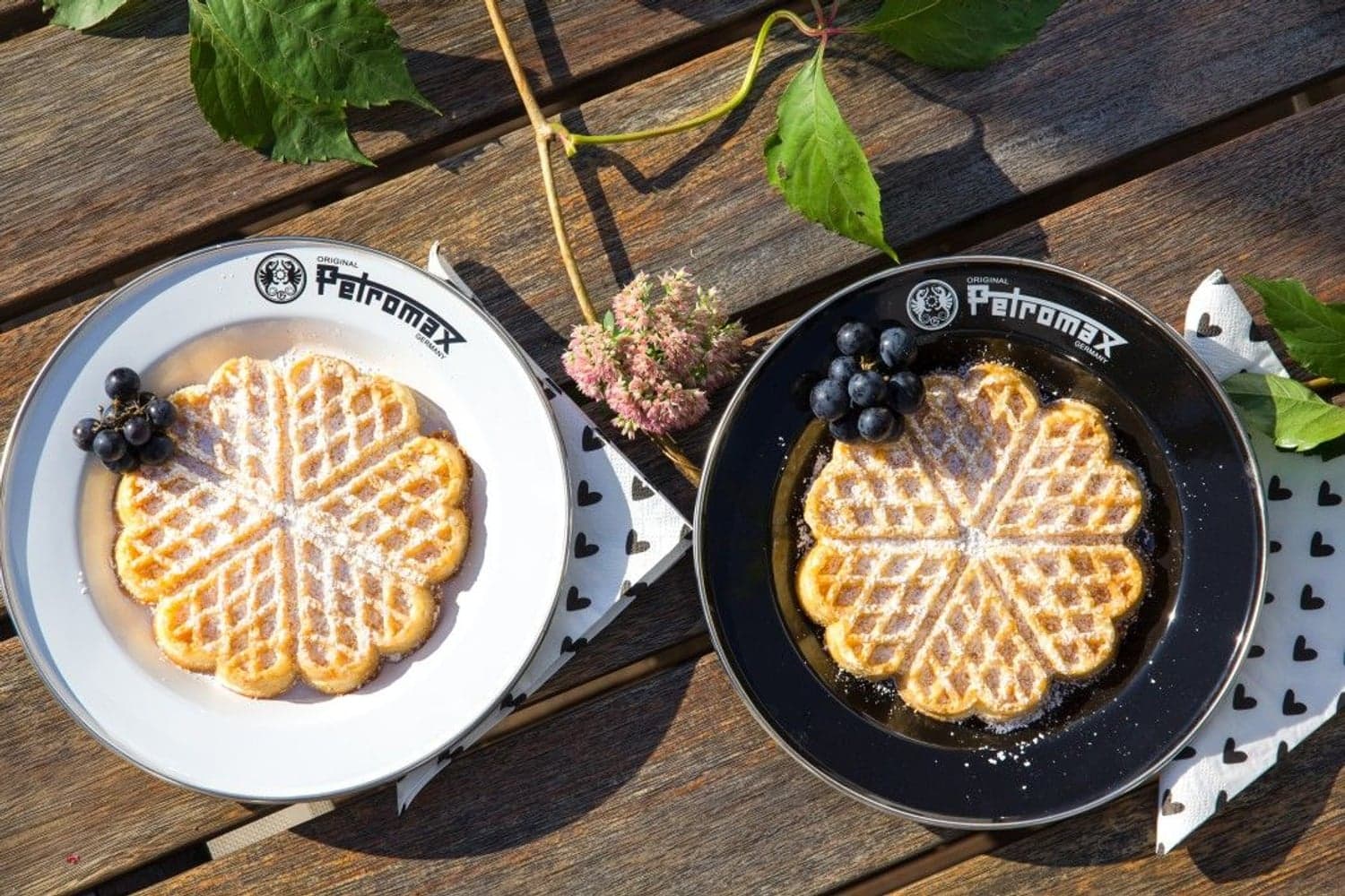 Enamel Plates 22 cm White 2-pack, view: 1