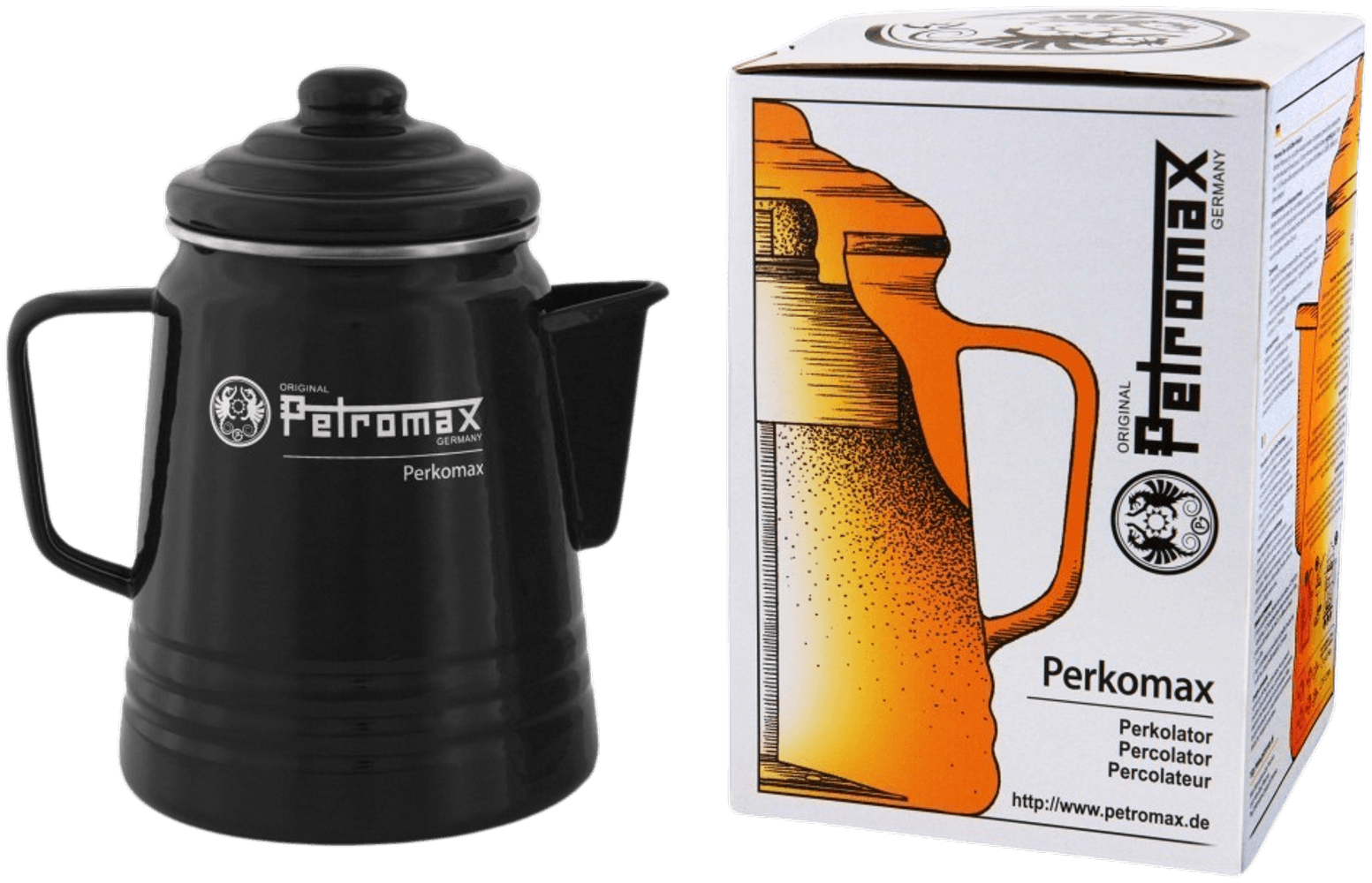 Tea and Coffee Percolator Perkomax Black 1,3L, view: 2