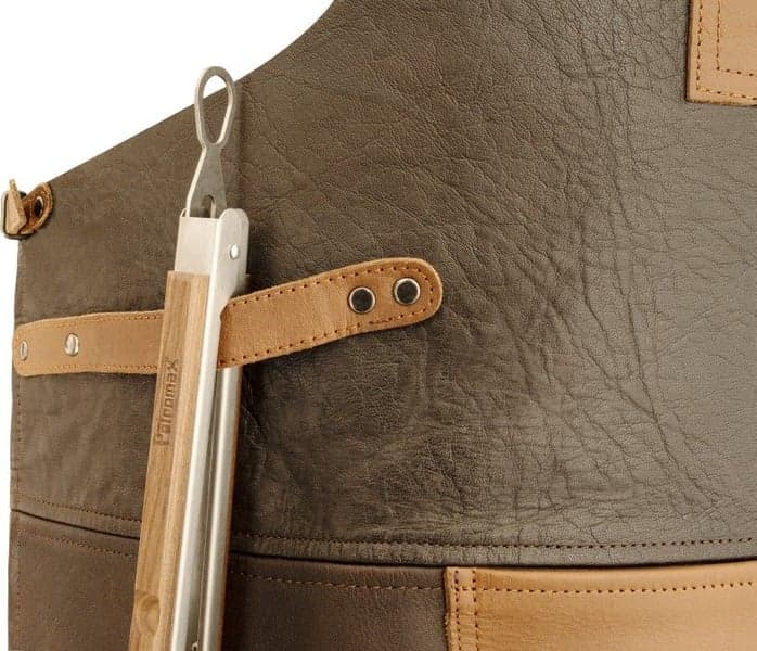 Buffalo Leather Apron with Cross Back Straps, view: 1