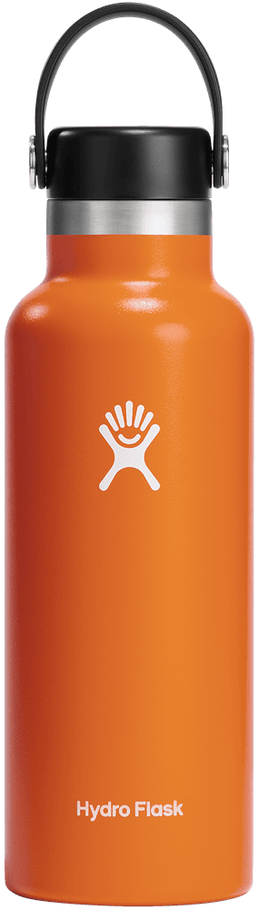HydroFlask Standard Mouth Flex juomapullo, 532ml, oranssi, view: 0