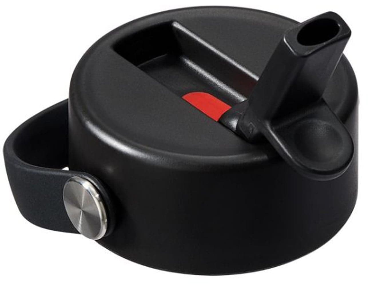 HydroFlask Wide Flex Straw Cap korkki, musta, view: 2