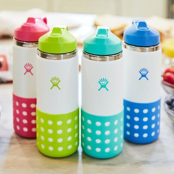 HydroFlask Wide Mouth Kids lasten juomapullo, 591 ml, sininen, view: 1