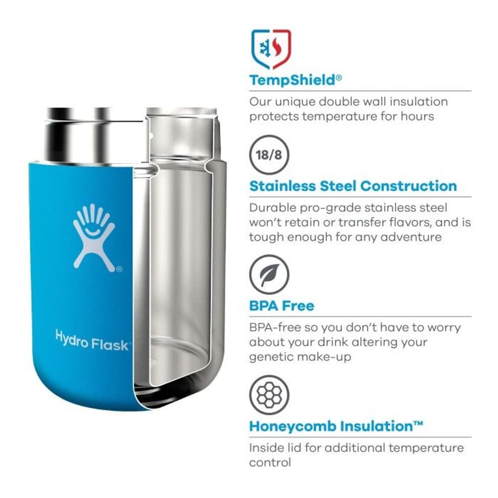 HydroFlask Food Flask 532 ml Black, view: 1