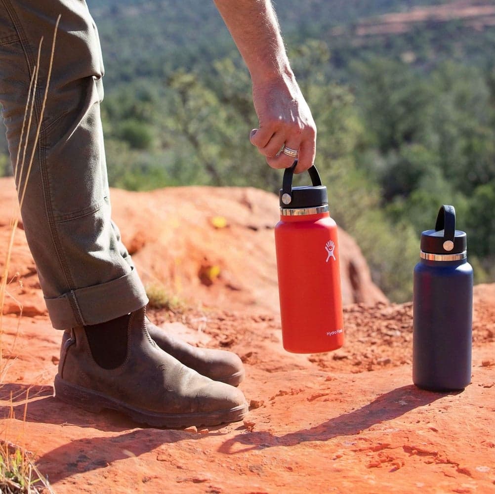 Wide Mouth Flex juomapullo, 946 ml, harmaavihreä, view: 3