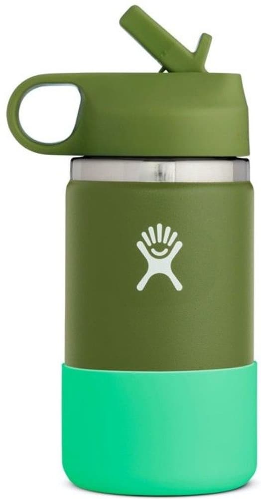HydroFlask Insulated Wide Mouth Kids 354 ml -juomapullo, vihreä, view: 0