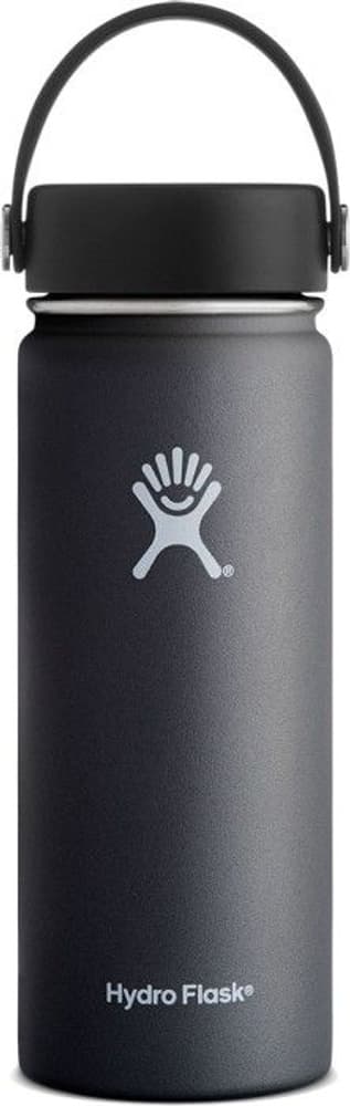 HydroFlask Wide Mouth Flex 532 ml Black, view: 0