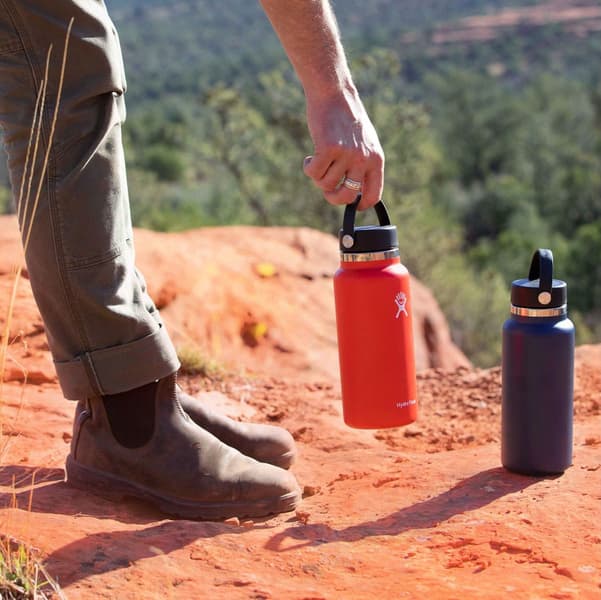 Wide Mouth Flex juomapullo, 946 ml, vaaleansininen, view: 3