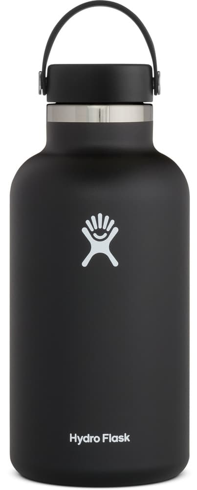 HydroFlask Insulated Wide Mouth Flex juomapullo, 1900ml, musta, view: 0