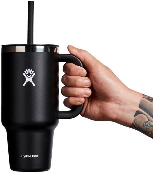 HydroFlask All Around Travel Tumbler 32oz (946ml) termosmuki, Black, view: 2